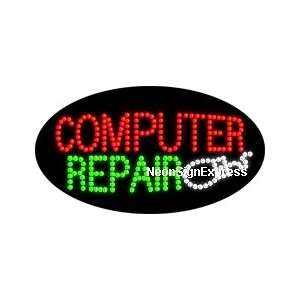 Animated Computer Repair LED Sign