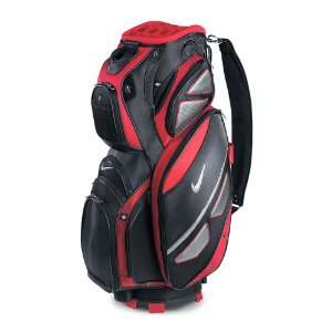  New Nike 2011 Tour Cart II Golf Bag (Red/Silver/Black 