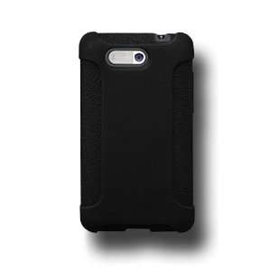  Amzer Silicone Skin Jelly Case for HTC Aria   Black Cell 