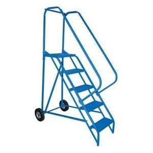  Roll A Fold Ladder 5 Step Ezy Angle Perforated   Lad Rf 5 