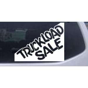 Truckload Sale Window Decal Sign Business Car Window Wall Laptop Decal 