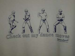  Napoleon Dynamite Check out my dance moves shirt white Clothing