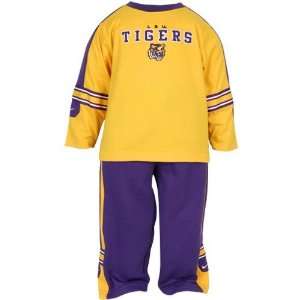  Nike LSU Tigers Two Tone Infant Boys Two Piece Jogging Set 