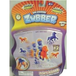    Pony Maker The Amazing Zubber Refill Play Set Toys & Games