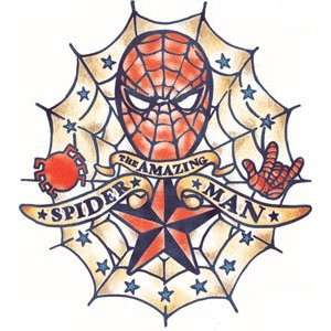  Marvel Comics Spiderman Web Sticker S SPI 0023 C Toys 