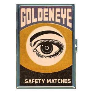  Goldeneye Matches WILD Pop Art ID Holder, Cigarette Case 