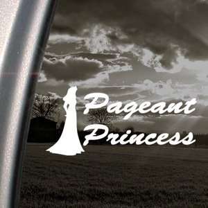  Pageant Princess Beauty Queen Decal Window Sticker 