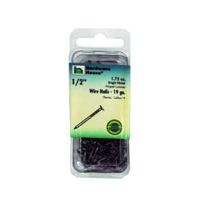 Bulk Pack of 80   1.75 oz 1/2 inch bright nicket wire nails (Each) By 