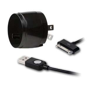 Qmadix USB 1AMP Travel Charger with Sync Cable for Apple iPhone 3G/3GS 