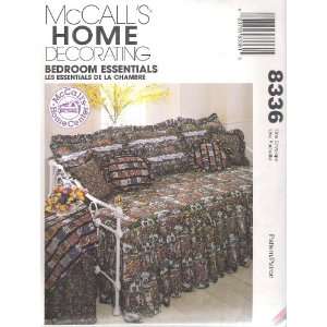  McCalls Home Decorating Pattern 8336  Bedroom Essentials 