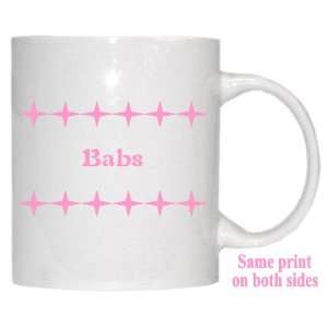  Personalized Name Gift   Babs Mug 