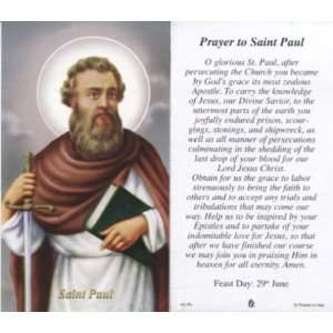   Paul   100 pack Paper Holy Cards (Religious Art HC PL)