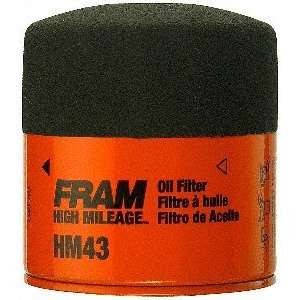  Fram HM43 High Mileage Oil Filter (Pack of 2) Automotive