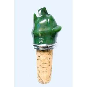  Jade Bear Wine Stopper (HNW 1542)