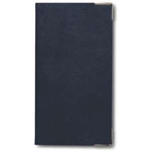   Leather Pocket Diary Week to View 2011   Navy Blue