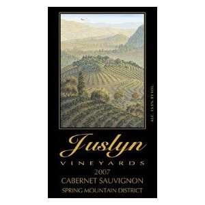 2007 Juslyn Vineyards Spring Mountain Estate Cabernet Sauvignon 750ml