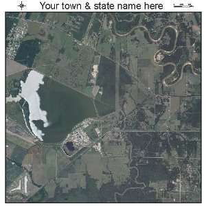    Aerial Photography Map of Thompsons, Texas 2008 TX 