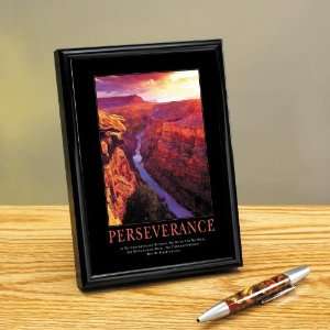  Successories Perseverance Grand Canyon Framed Desktop 