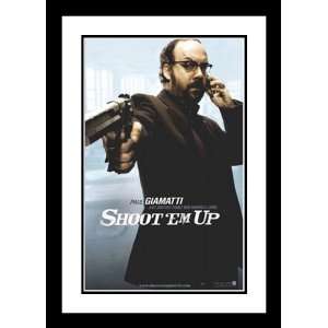  Shoot Em Up 32x45 Framed and Double Matted Movie Poster 