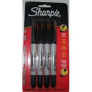   Sharpie Twin Tip Permanent Marker 32110 5 pack black