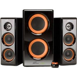 Eagle Arion ET AR506 BK 2.1 Soundstage Speakers with Dual Subwoofers 