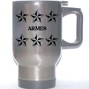  Personal Name Gift   ARMES Stainless Steel Mug (black 