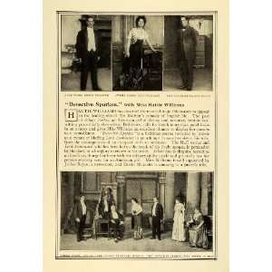  1909 Print New York Play Detective Sparkes Hattie Williams 