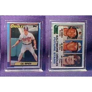  Cal Ripken Jr. 1990 Topps Doubleheader 1982 Rookie 