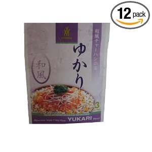 Mishima Fried Rice Mix Yukari No Msg, 1.38 Ounce Units (Pack of 12 