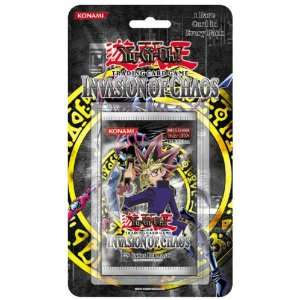  Yu Gi Oh TCG Invasion Of Chaos Blister Booster Pack 