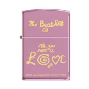   All You Need Is Love Pink Matte Lighter, 3043