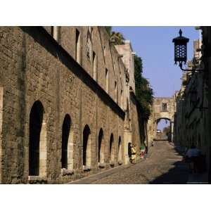Avenue of Knights, Rhodes, Dodecanese Islands, Greece Photographic 