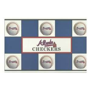  Big League Promotions Atlanta Braves Checkers Toys 
