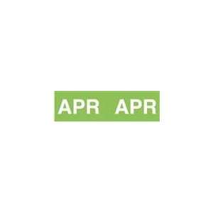    IFC Month Designation Labels (Rolls)   April/Green