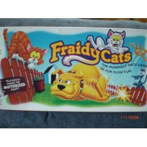  Fraidy Cats Game Copyright 1994 Toys & Games