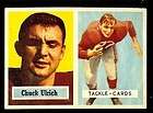 1957 Topps Chuck Harmon 299 Cardinals A0001  