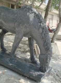 Marble Equestrian Horse Statue  