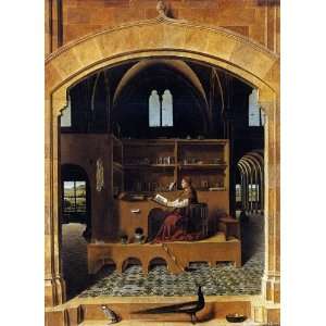  Saint Jerome in his Study