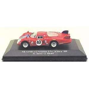   Model 1 43 1968 Alfa Romeo 33.2 LeMans Casoni Biscaldi Toys & Games