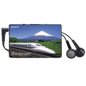 Sony SRF 220 AM FM Stereo Card Size Radio   Shinkansen Bullet Train 