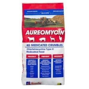  Aureomycin Medicated Crumbles 4 Gram   5 lbs. Health 