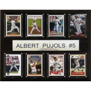  St. Louis Cardinals Plaque   Albert Pujols 12x15 8 Card 