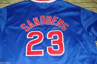 Brand New Ryne Sandberg Chicago Cubs Cooperstown Jersey #23  