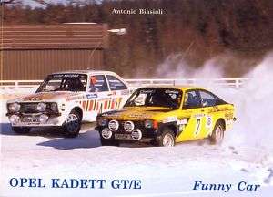 Opel Kadett GT/E   great NEW BOOK  