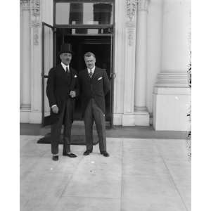  1925 photo Min. S. Yousry & J.B. Wright, 4/7/25