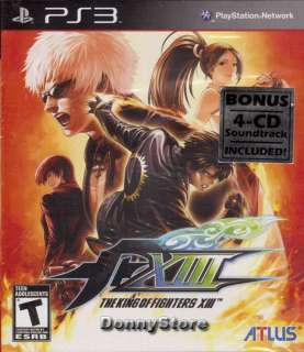   KING OF FIGHTERS XIII 13 PS3 GAME 2011 KOF BRAND NEW NTSC US VERSION
