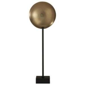 Ananda Buffet Table Lamp by Robert Abbey  R290074 Finish Honed Black 
