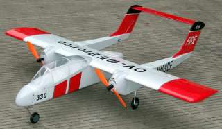 4CH RC Airplane OV 10 48WS ARF TWIN EP or TWIN NITRO  