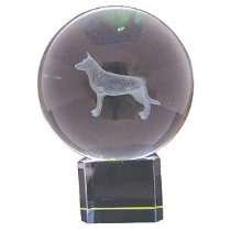 Horoscope Crystal Ball   Dog (3 Chinese Astrology Animal Figurine for 