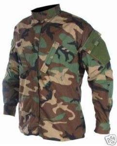 Tru Spec Tactical Response Uniform Shirt   woodland  
